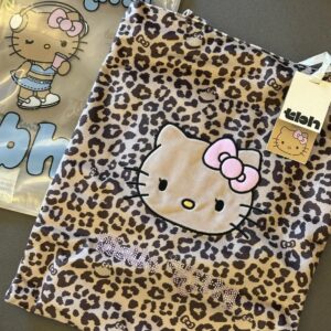 💟HelloKitty 豹紋帆布袋：圖片 5