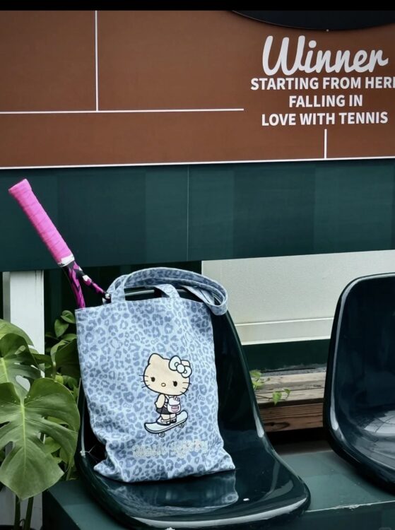 💟HelloKitty 豹紋帆布袋