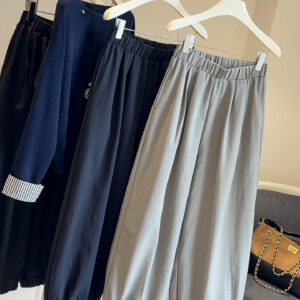 🩷chic 春秋新裝! 橡筋腰闊腿九分燈籠褲：圖片 2
