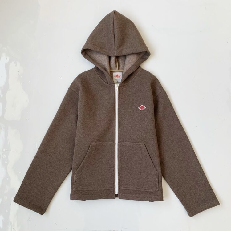 2025年冬季新品✨ Danton拉鍊連帽毛呢絨外套