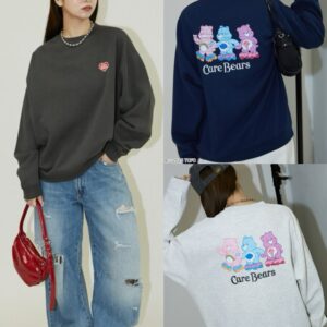 2026年早春新品✨  PUBLUX CareBears 愛心小熊圓領套頭長袖衛衣