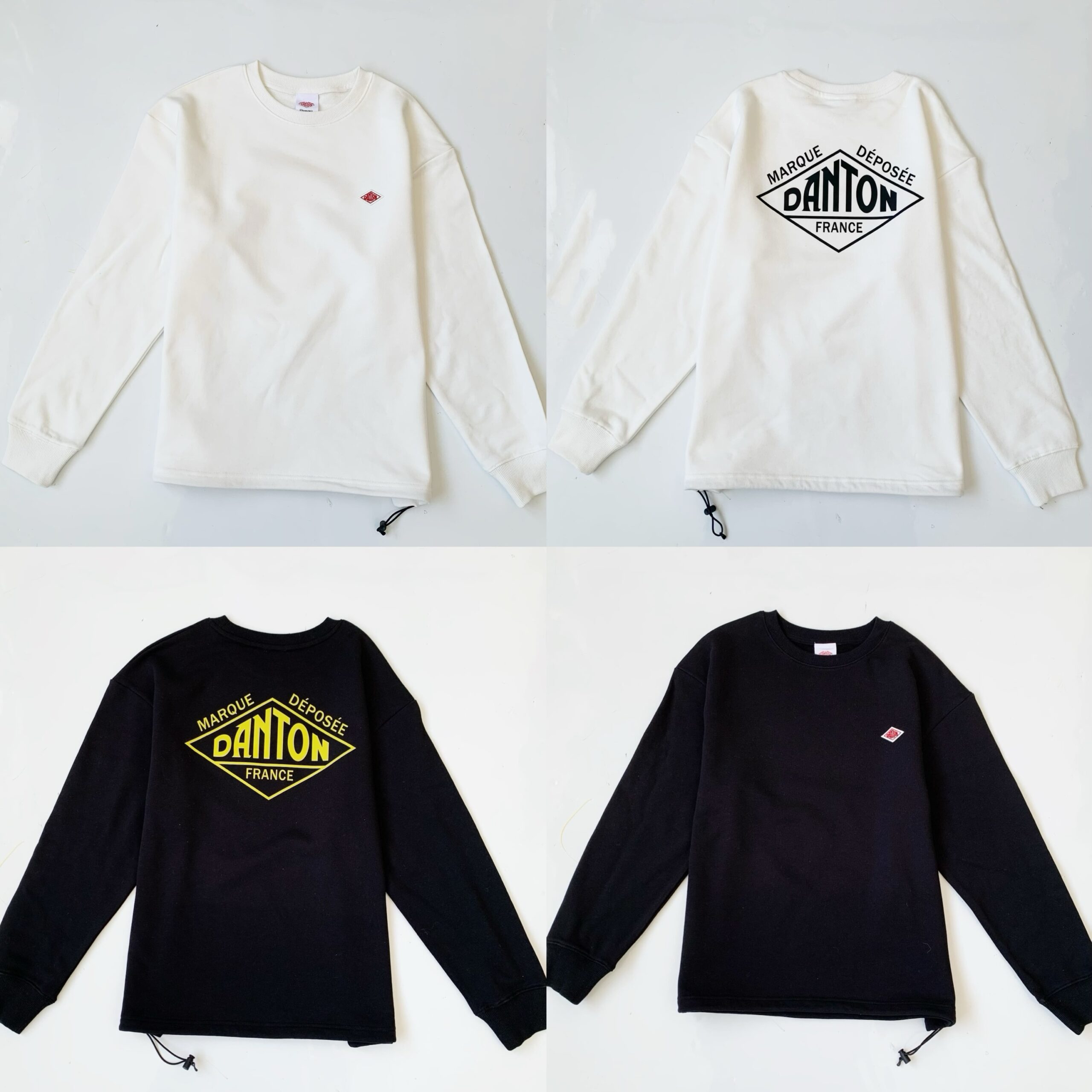 ◼️2025年秋冬新品✨ Danton前刺繡瓦片後印花長袖衛衣：圖片 6