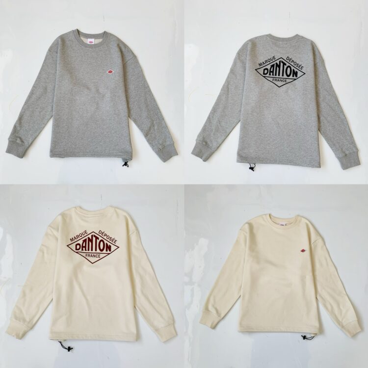 ◼️2025年秋冬新品✨ Danton前刺繡瓦片後印花長袖衛衣
