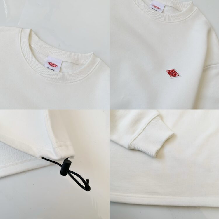 ◼️2025年秋冬新品✨ Danton前刺繡瓦片後印花長袖衛衣