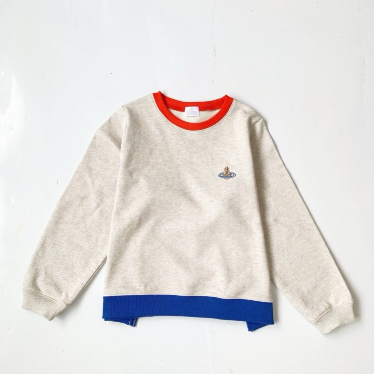 2026年早春新品✨  vivienne 撞色毛巾底衛衣