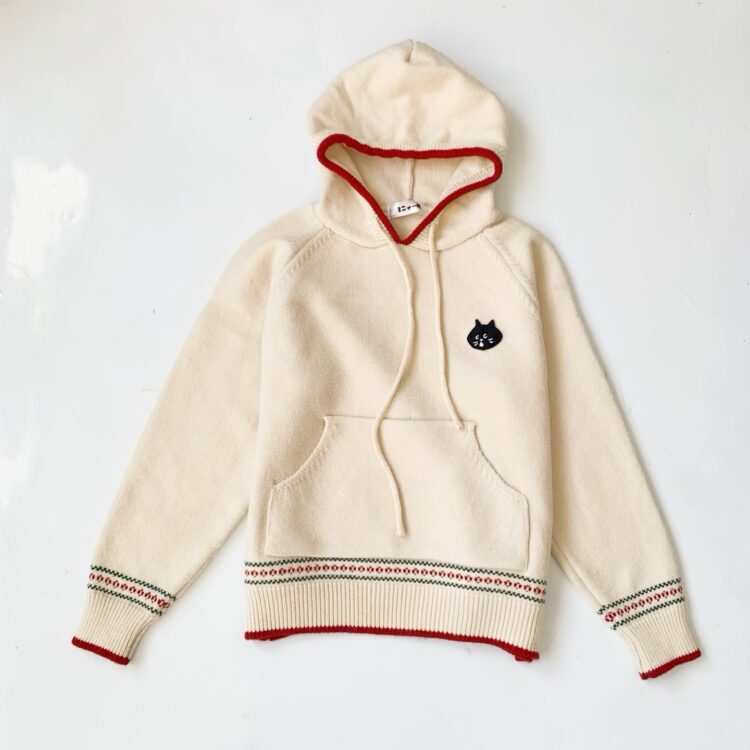 ◼️2025年冬季新品✨nenet 貓貓連帽兜兜毛衣