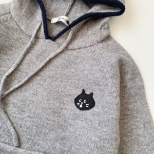 ◼️2025年冬季新品✨nenet 貓貓連帽兜兜毛衣：圖片 6