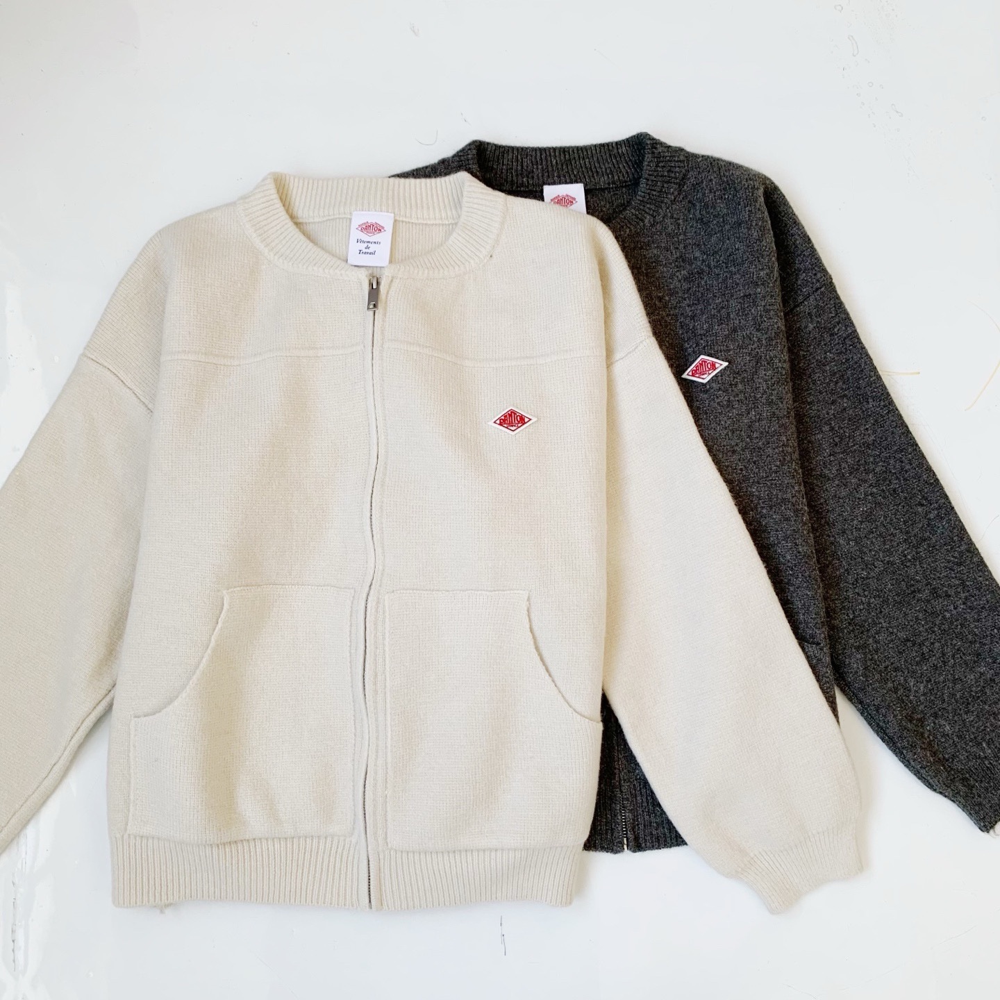 2026年早春新品✨ Danton拉鍊針織開衫：圖片 5