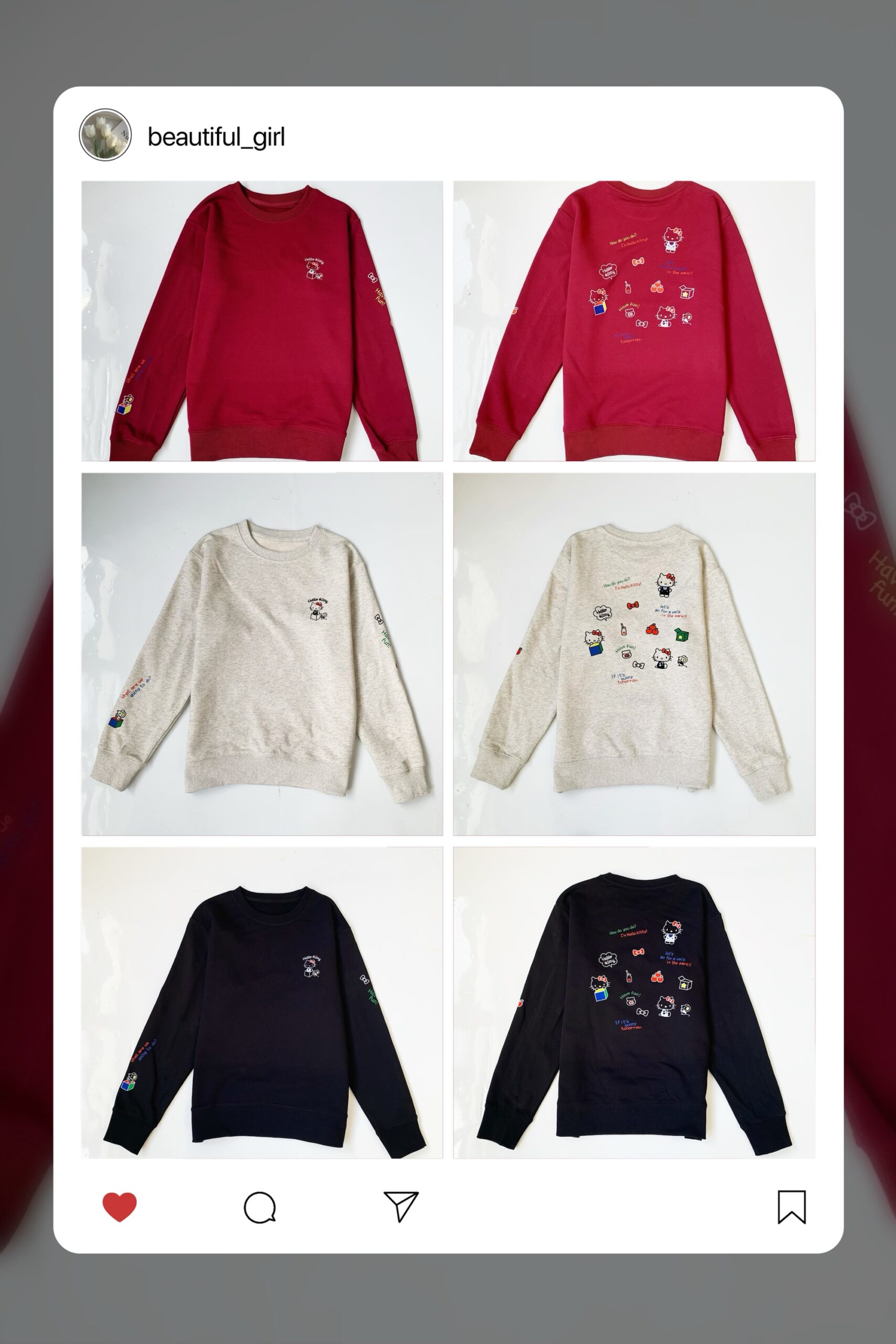 2026年早春新品✨ MONO-MART多款印花衛衣：圖片 4