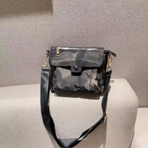 簡約多夾層郵差斜孭袋：圖片 7