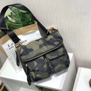 圓點迷彩防水斜孭郵差袋：圖片 3