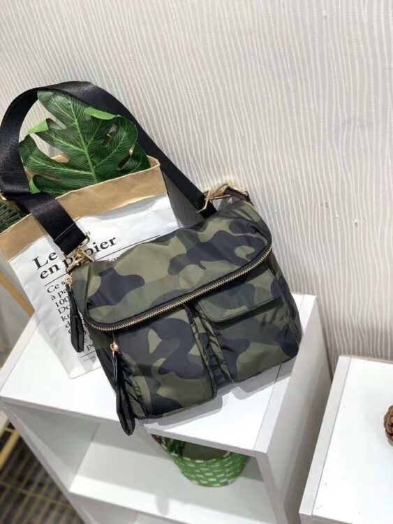 圓點迷彩防水斜孭郵差袋