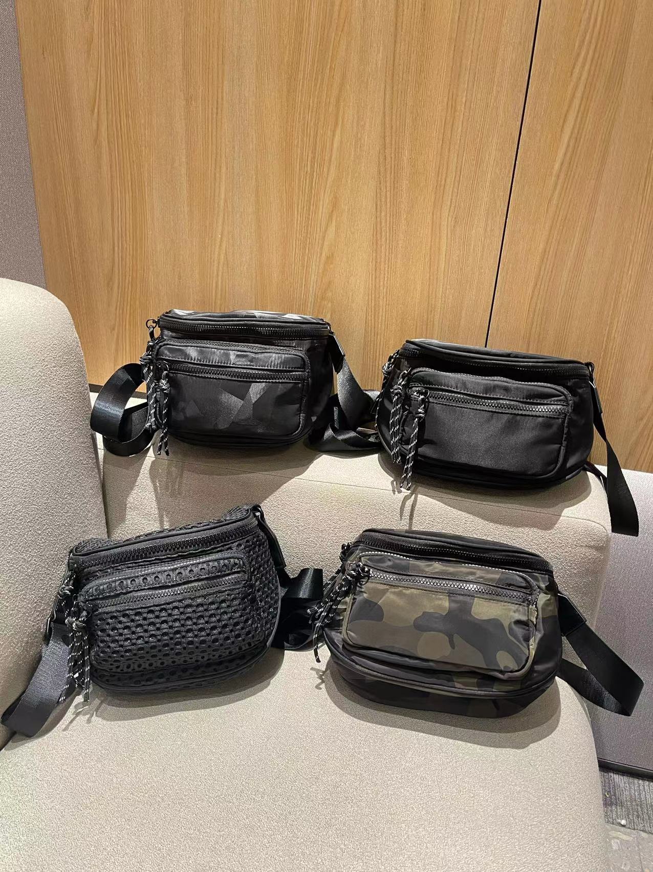 超輕尼龍潮流大容量單肩斜孭馬鞍袋：圖片 2