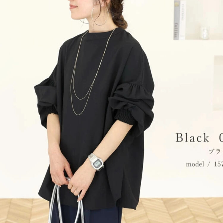 🩷chic 春秋新裝! 日系大碼圓領燈籠袖襯衫