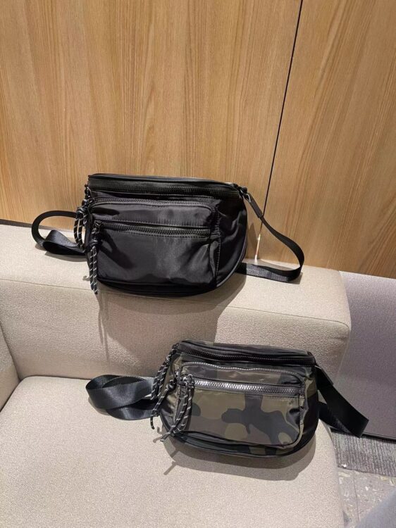 超輕尼龍潮流大容量單肩斜孭馬鞍袋