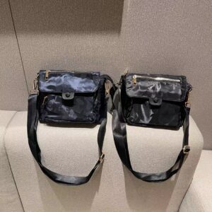 簡約多夾層郵差斜孭袋：圖片 2