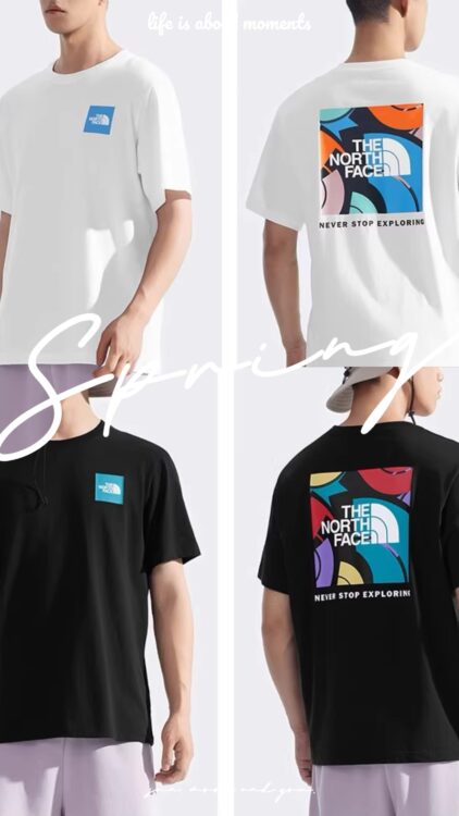 2026夏季新品✨ TNF前印花T恤