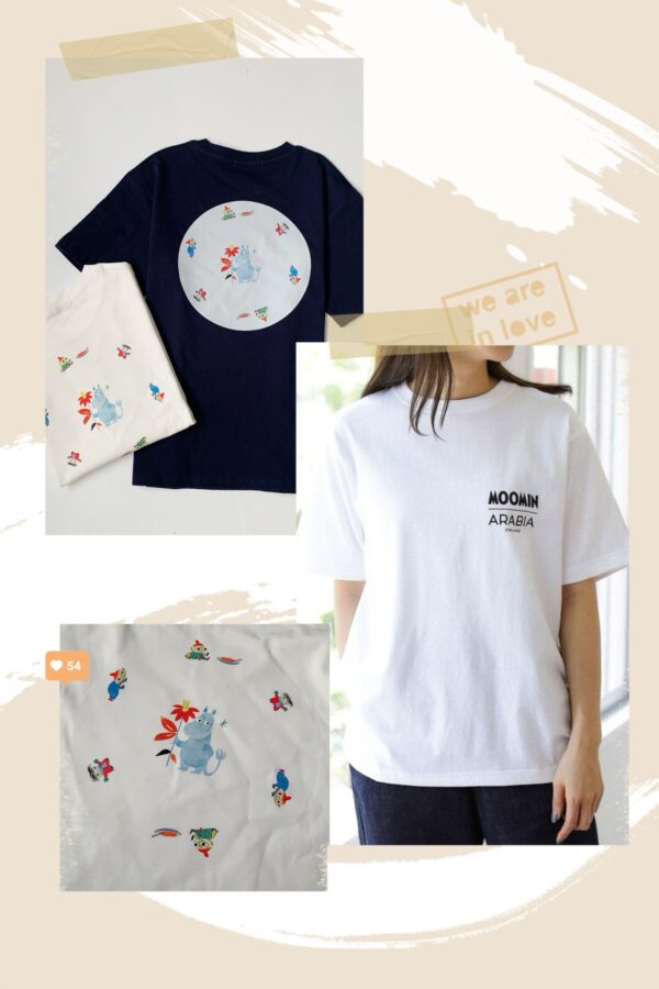 2026年夏季新品✨姆明印花短袖T恤