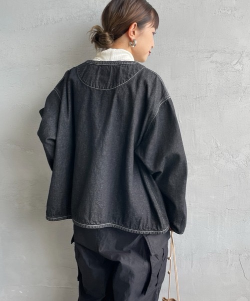 2026年春季新品✨圓領牛仔外套