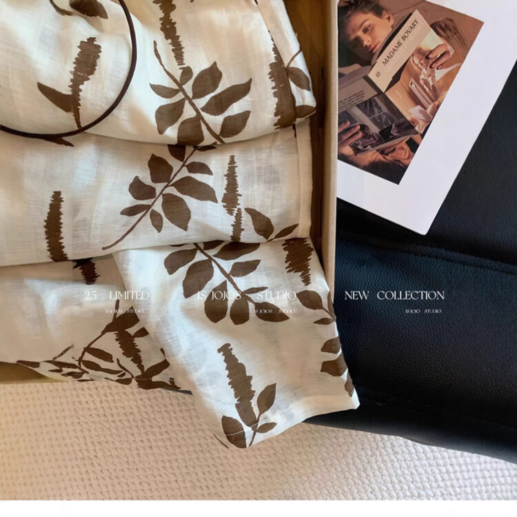 PLUS SIZE💗大碼度假風橡筋腰闊腳褲