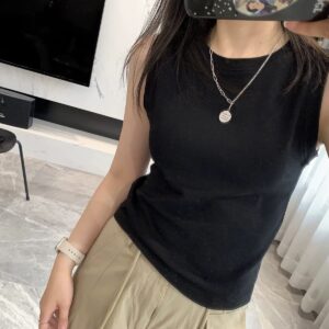 2026年春季新品✨韓國R*S極簡氣質無袖背心上衣：圖片 2