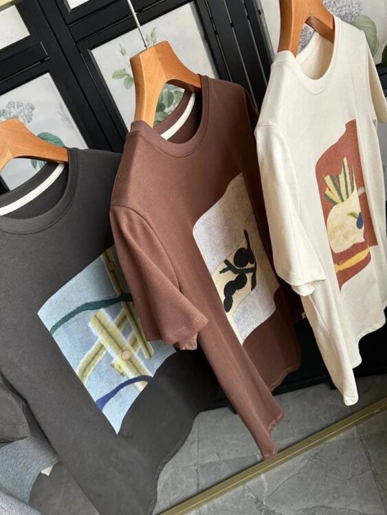 2026年夏季新品✨油畫印花Tee