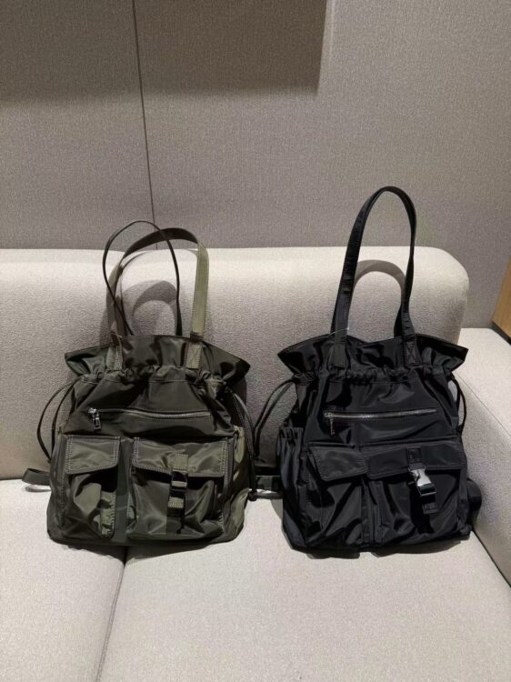 多隔數大容量兩用尼龍側孭袋