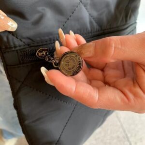輕便刺繡SMILEY菱格方型斜孭袋：圖片 4