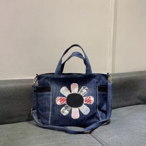 哈哈笑牛仔手挽斜孭餃子袋：圖片 4