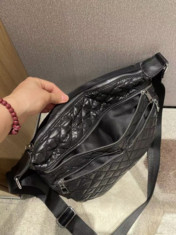高品質多隔層菱格斜孭袋