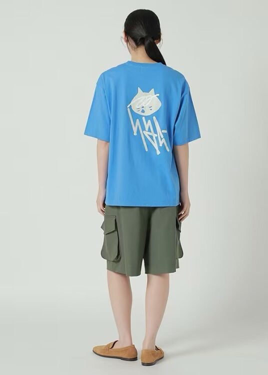 2026年夏季✨ NYA彩藍色印花T恤
