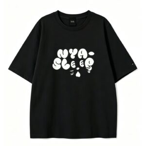 2026年夏季✨ NYA sleepCat印花T恤：圖片 5