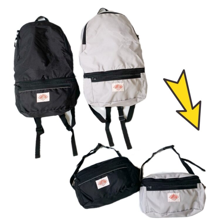 ✨Danton 二合一腰包背囊🎒