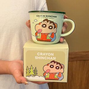 蠟筆小新兒童刻度陶瓷水杯：圖片 7