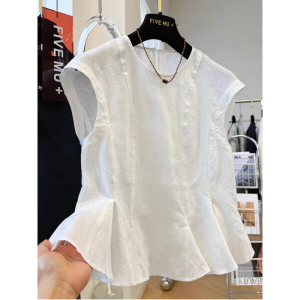 🩷chic 新裝!小裙擺圓領無袖背心