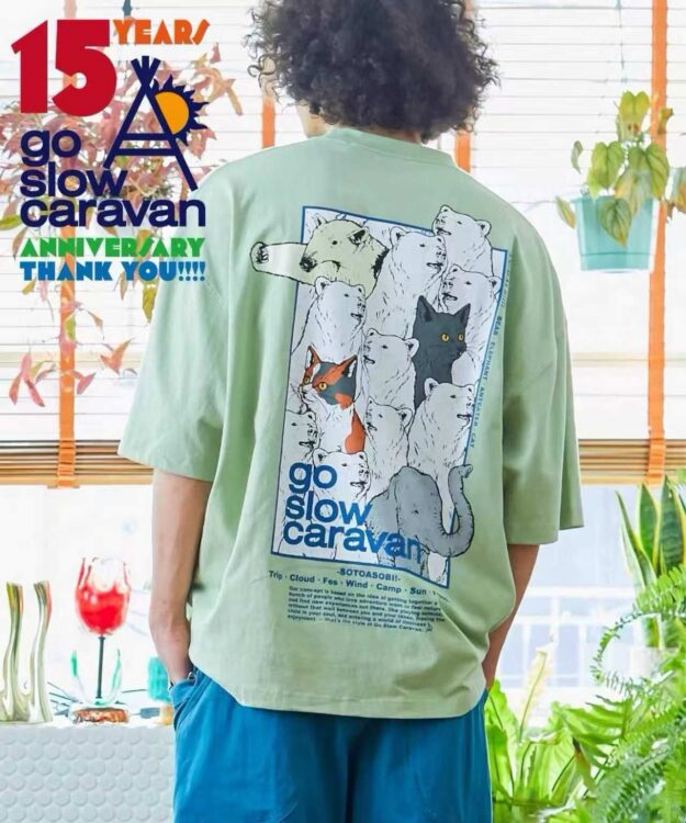 ✨ go slow caravan印花T恤