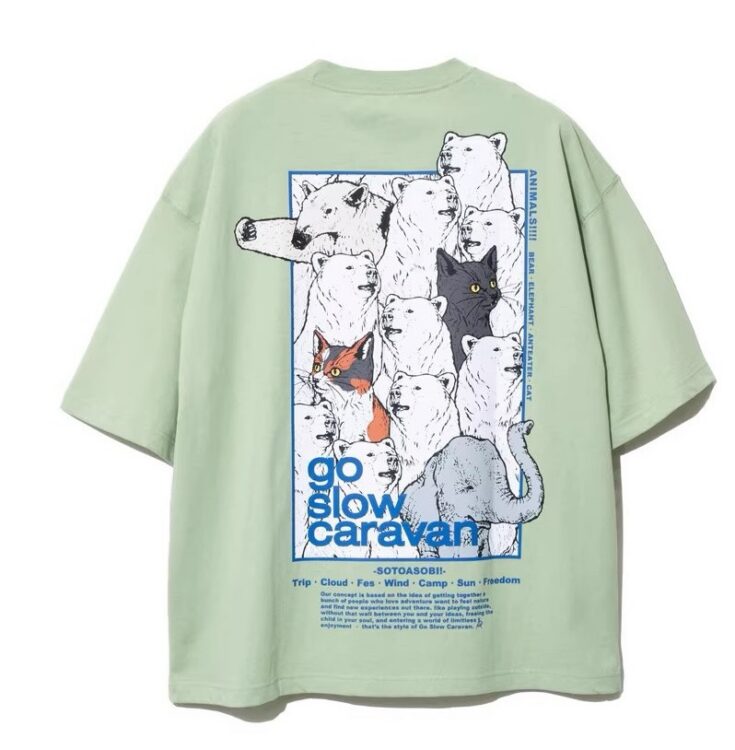 ✨ go slow caravan印花T恤