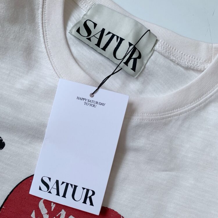 2026年夏季✨SATUR純色圓領T恤