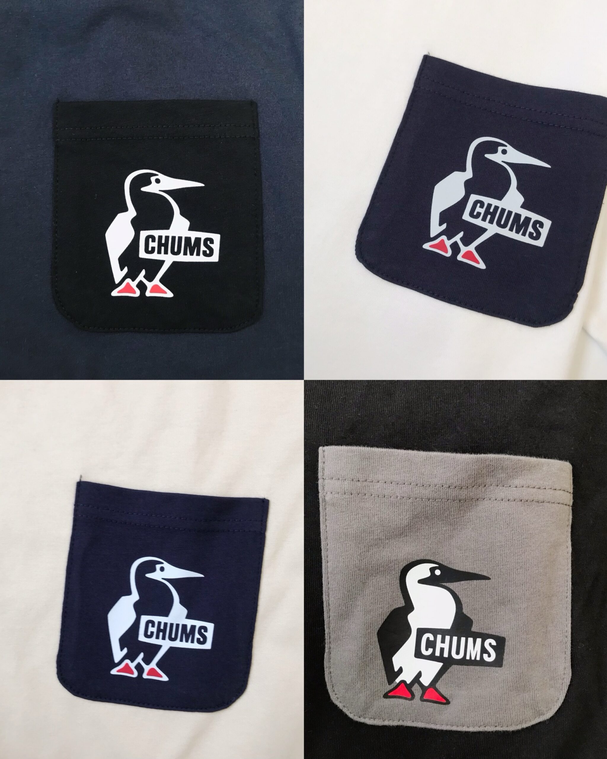 2026年新品✨ CHUMS前袋logo T恤：圖片 2