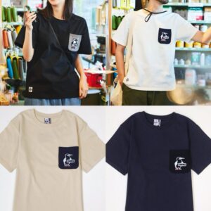 2026年新品✨ CHUMS前袋logo T恤