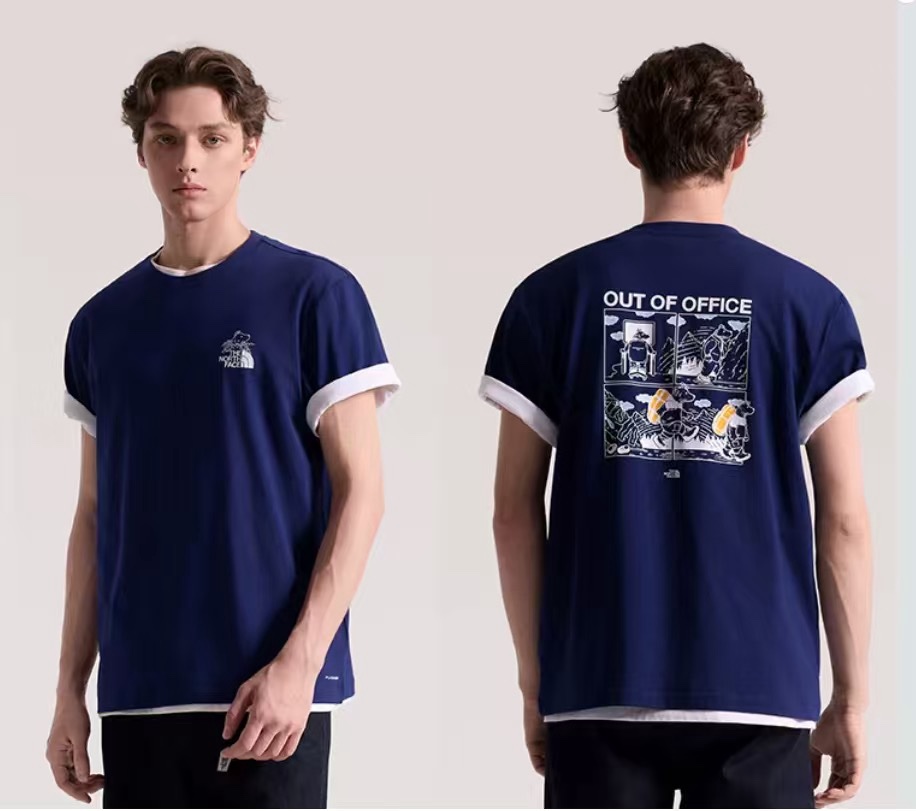 2026年新品✨ TNF北面前印花短袖T恤：圖片 2