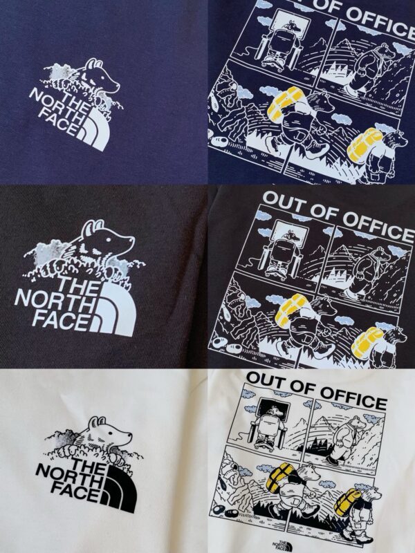2026年新品✨ TNF北面前印花短袖T恤