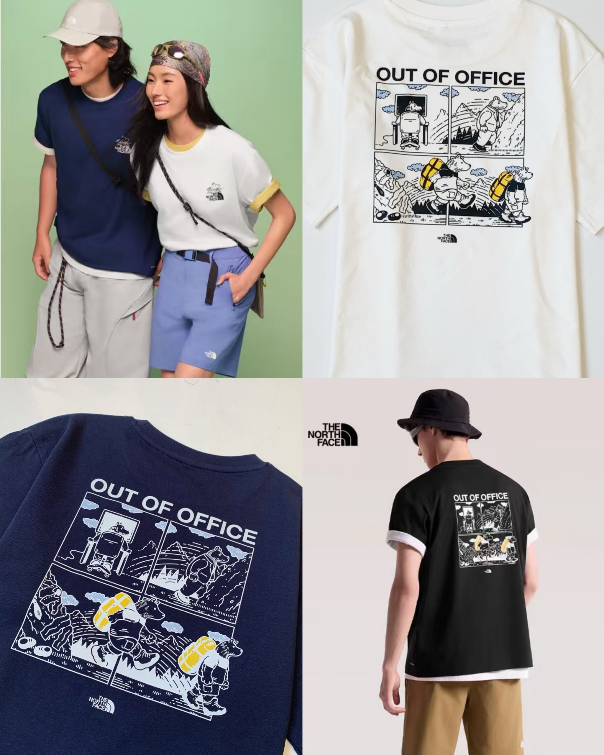 2026年新品✨ TNF北面前印花短袖T恤：圖片 1