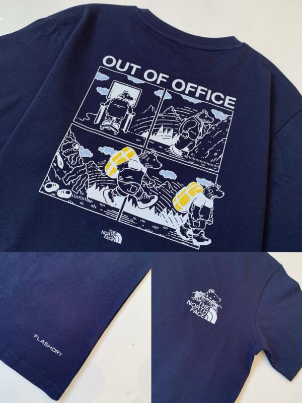 2026年新品✨ TNF北面前印花短袖T恤