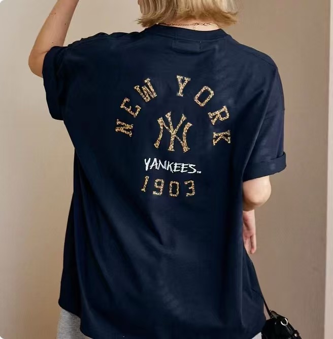 2026年夏季新款✨ MLB新款印花短袖T恤：圖片 5