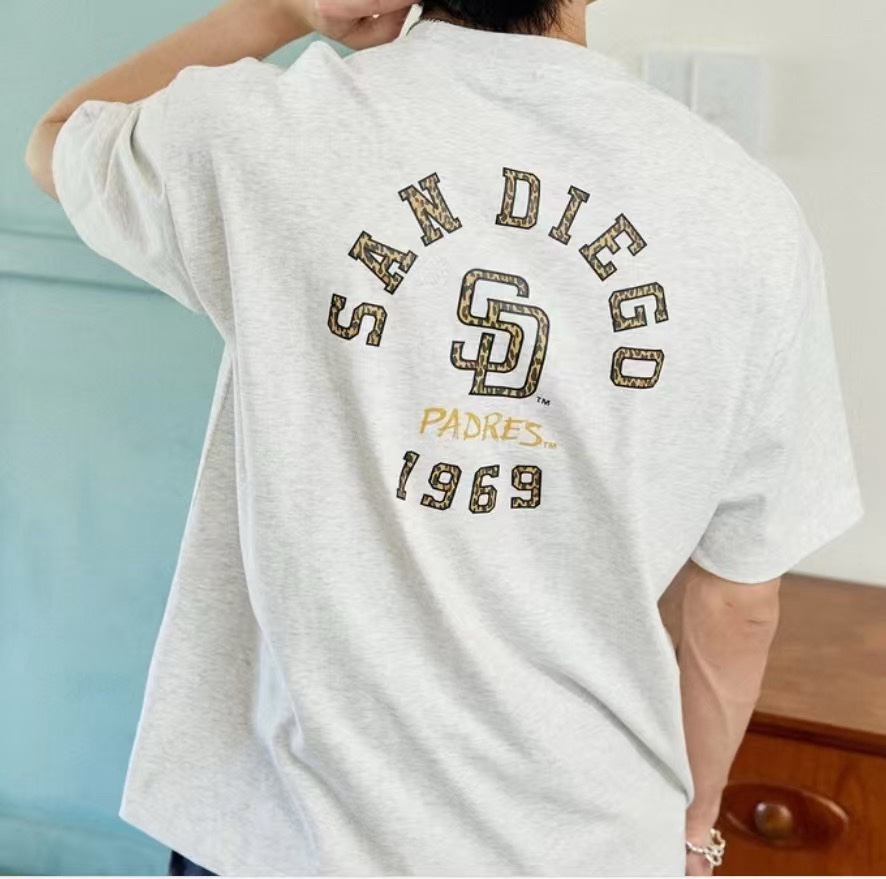 2026年夏季新款✨ MLB新款印花短袖T恤：圖片 2