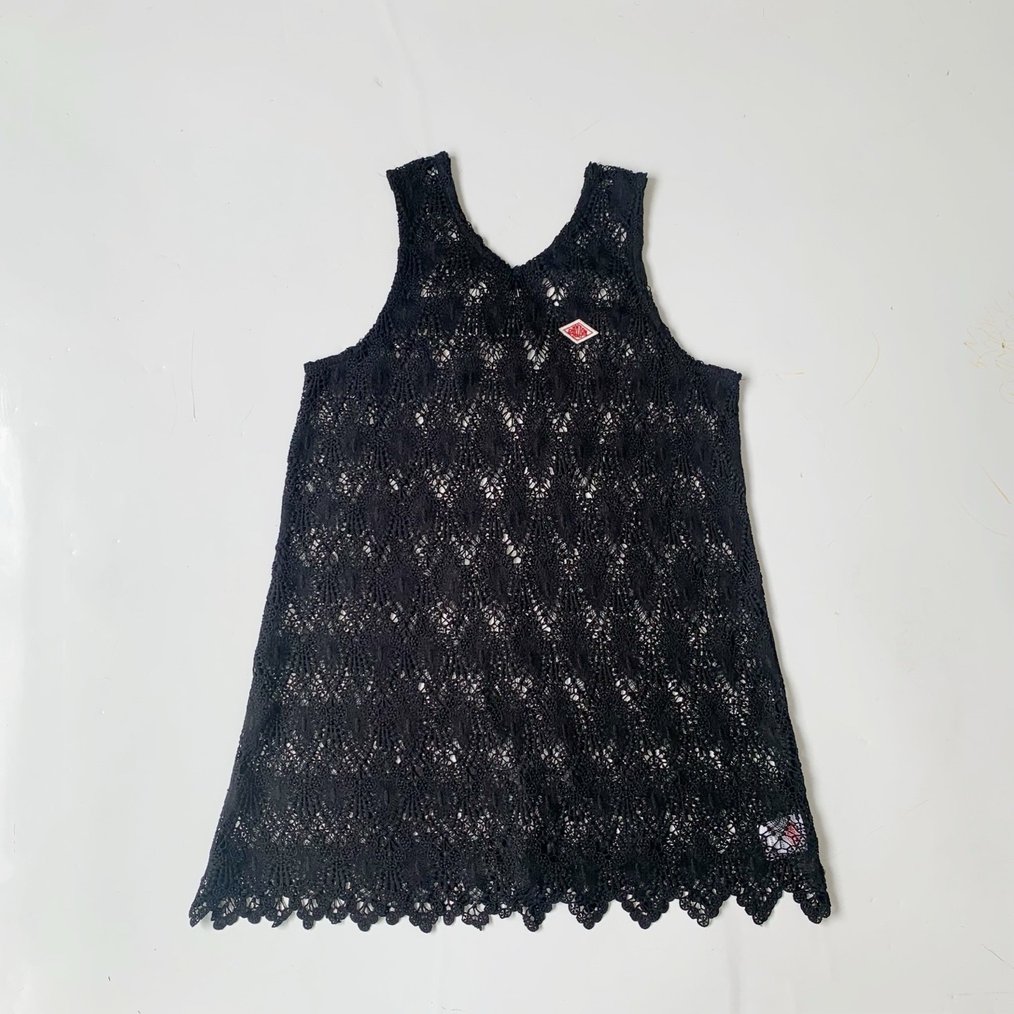 2026年新品✨Danton V領lace長款背心：圖片 4