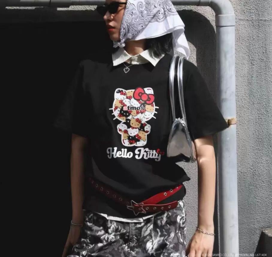 夏季新品✨ Hello kitty Printed T恤：圖片 8