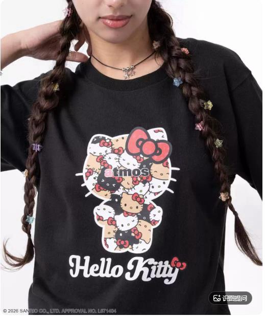 夏季新品✨ Hello kitty Printed T恤