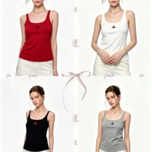 夏季新品✨ vivienne 吊帶背心：圖片 1